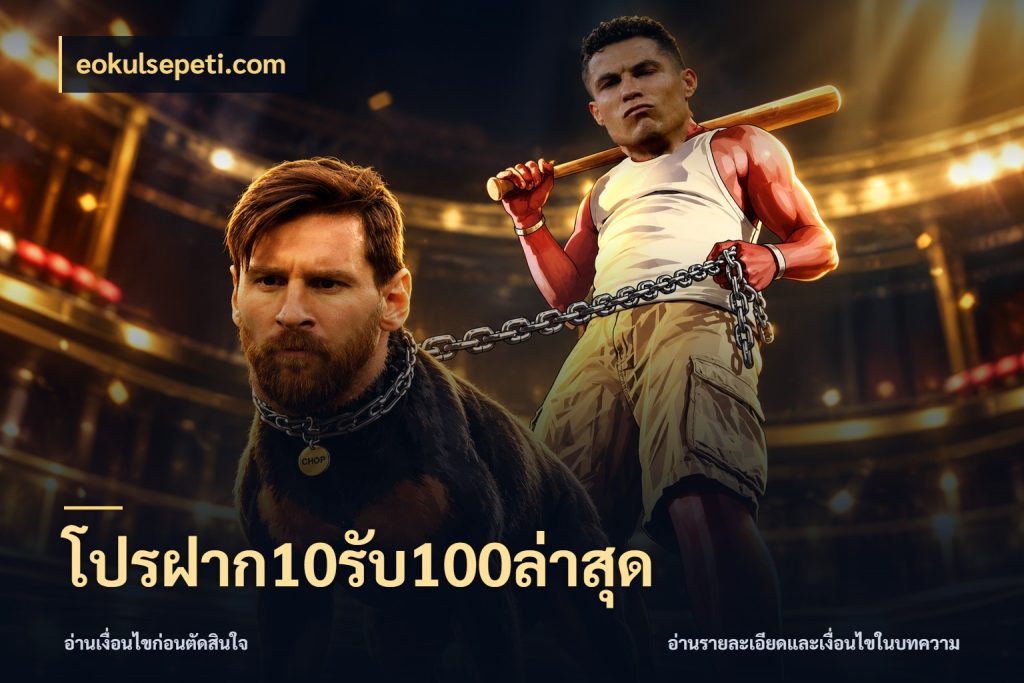 โปรฝาก10รับ100ล่าสุด eokulsepeti.com จับประเด็นยอดรับก่อนเลือกความสนุก