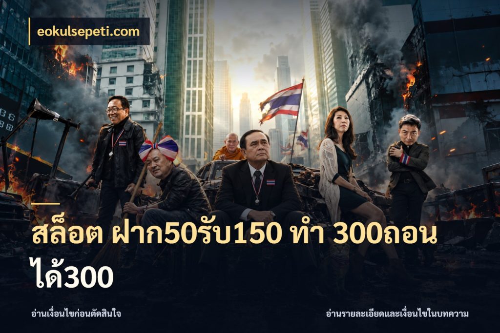 สล็อต ฝาก50รับ150 ทํา 300ถอนได้300 จับประเด็นยอดรับก่อนเลือกความสนุก สไตล์ eokulsepeti.com