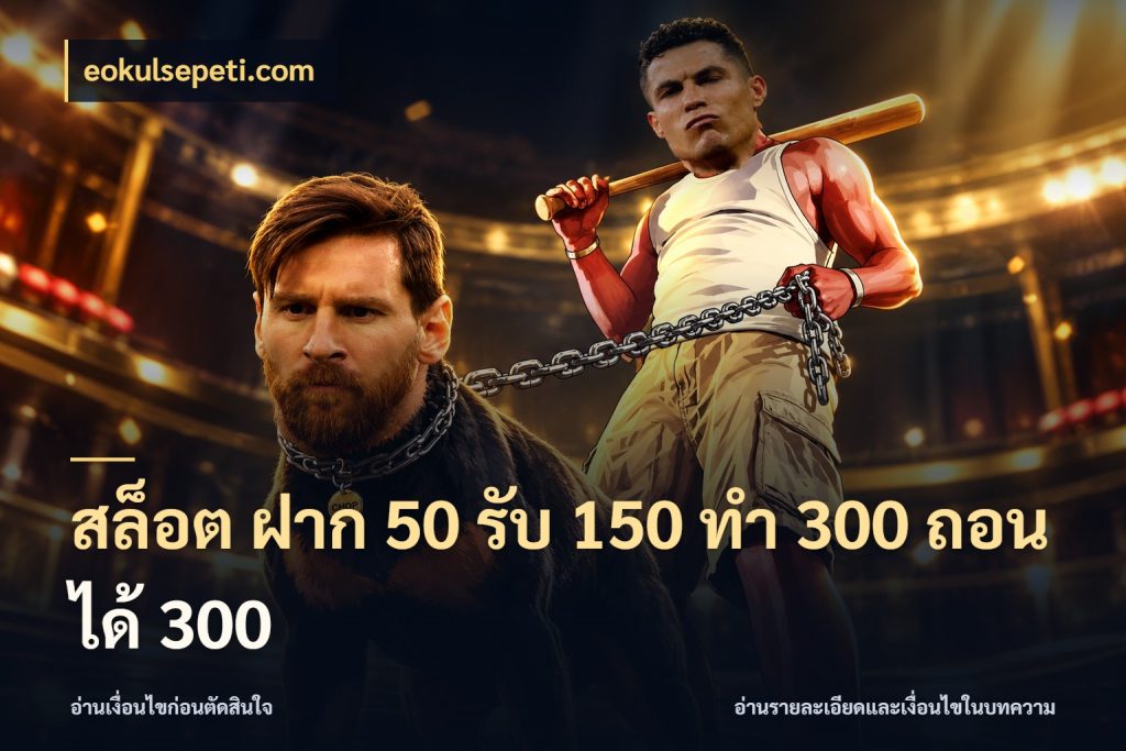 สล็อต ฝาก 50 รับ 150 ทํา 300 ถอนได้ 300 สายโบนัสเลือกจังหวะสนุกได้อย่างไร กับ eokulsepeti.com
