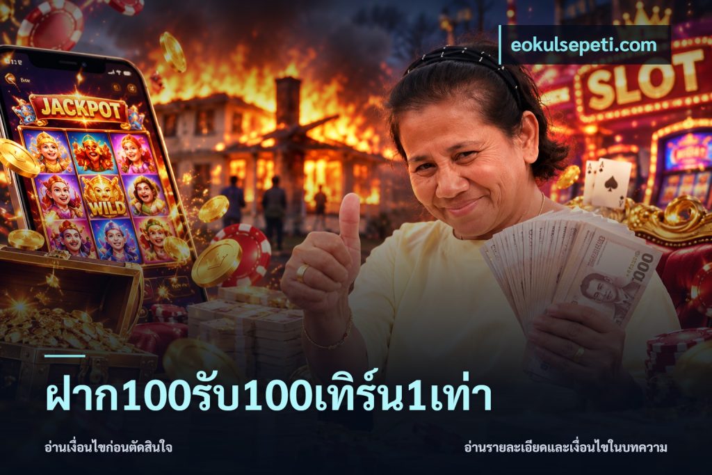 ฝาก100รับ100เทิร์น1เท่า