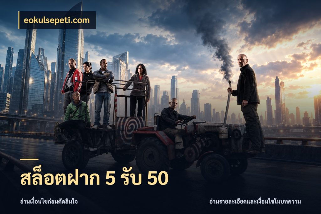 สล็อตฝาก 5 รับ 50 สายโบนัสเลือกจังหวะสนุกได้อย่างไร กับ eokulsepeti.com
