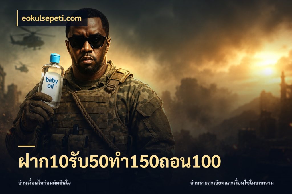 ฝาก10รับ50ทํา150ถอน100 สีสันของโปรฝากและยอดรับ สไตล์ eokulsepeti.com