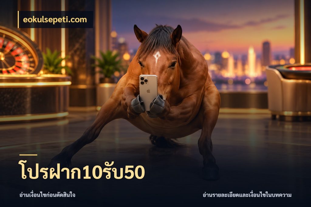 โปรฝาก10รับ50 eokulsepeti.com จับประเด็นยอดรับก่อนเลือกความสนุก