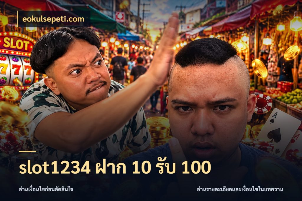 slot1234 ฝาก 10 รับ 100 เปิดมุมโปรให้เข้ากับเกมแนวโปรด ในมุม eokulsepeti.com