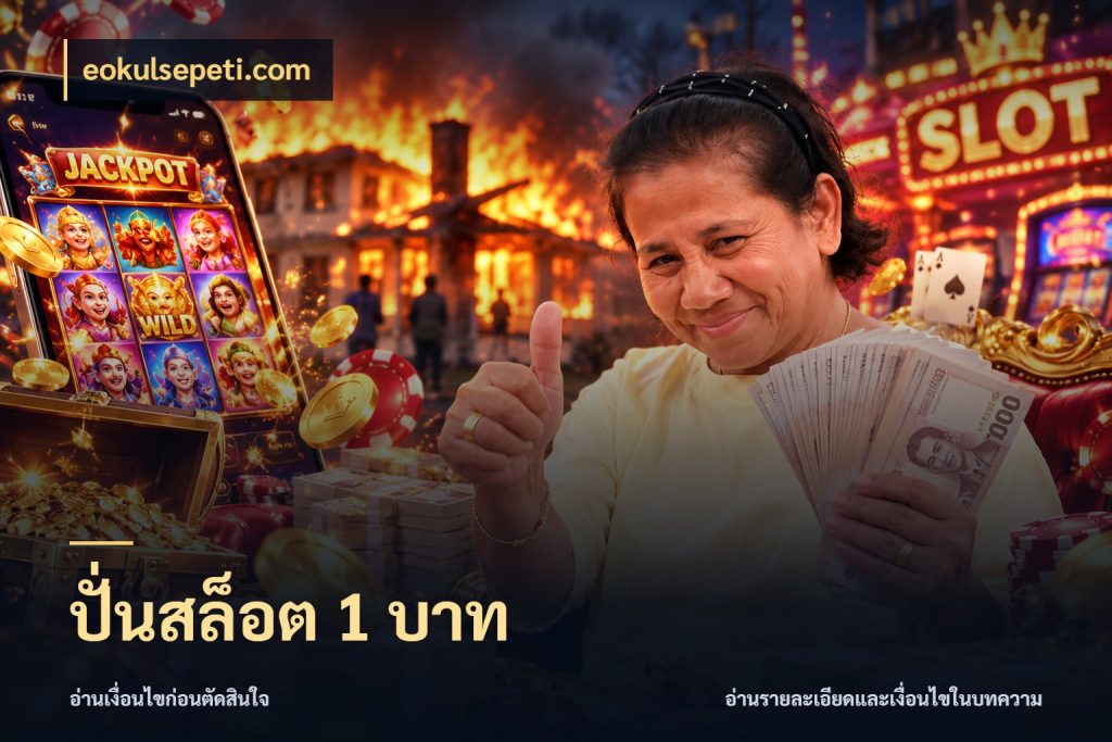 ปั่นสล็อต 1 บาท เปิดมุมยอดเริ่มต้นสำหรับคนชอบเกม สไตล์ eokulsepeti.com