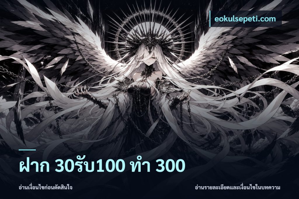 ฝาก 30รับ100 ทำ 300