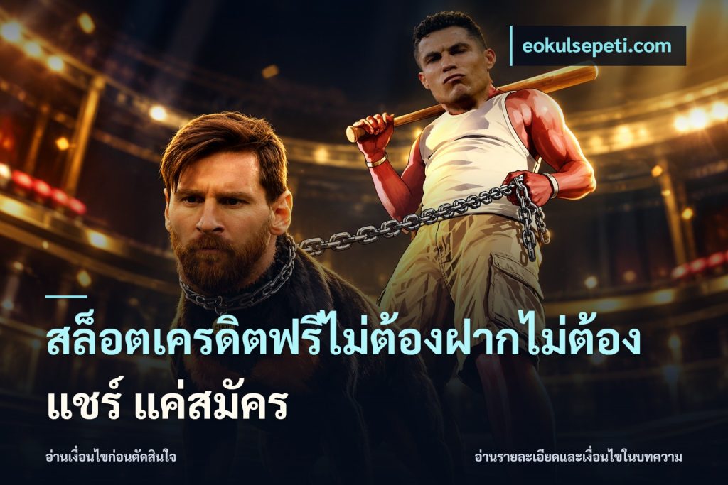 สล็อตเครดิตฟรีไม่ต้องฝากไม่ต้องแชร์ แค่สมัคร