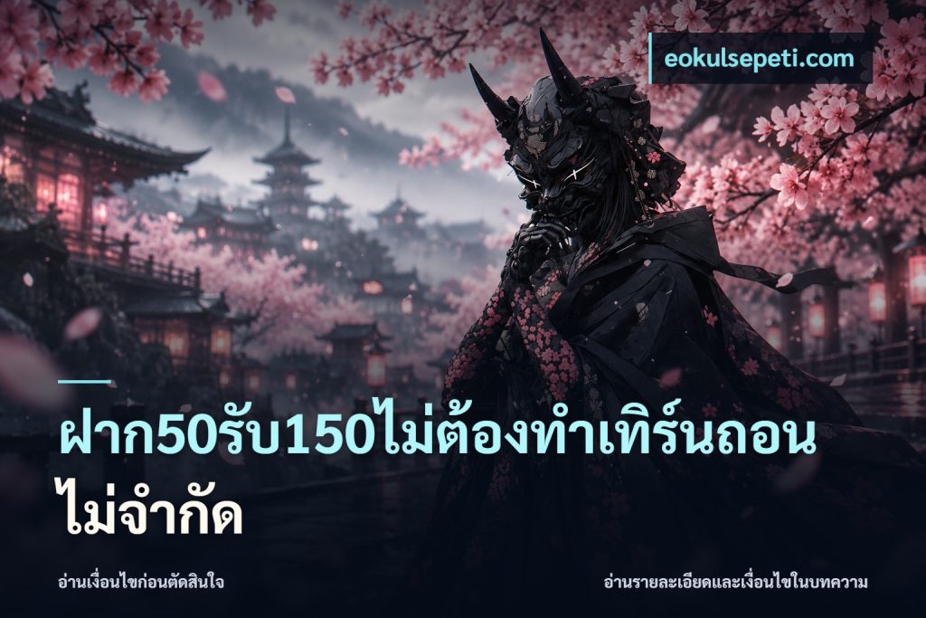 ฝาก50รับ150ไม่ต้องทําเทิร์นถอนไม่จํากัด