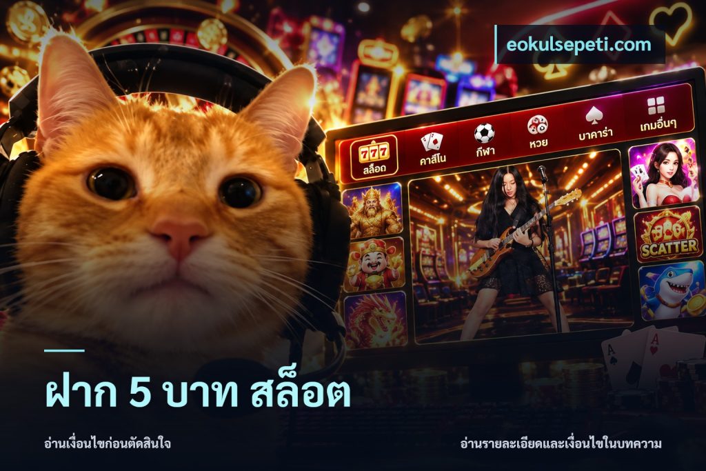 ฝาก 5 บาท สล็อต