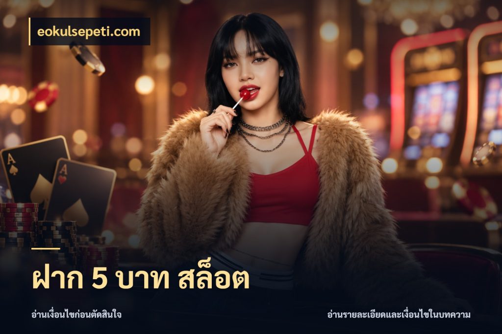 ฝาก 5 บาท สล็อต เปิดมุมยอดเริ่มต้นสำหรับคนชอบเกม ในมุม eokulsepeti.com