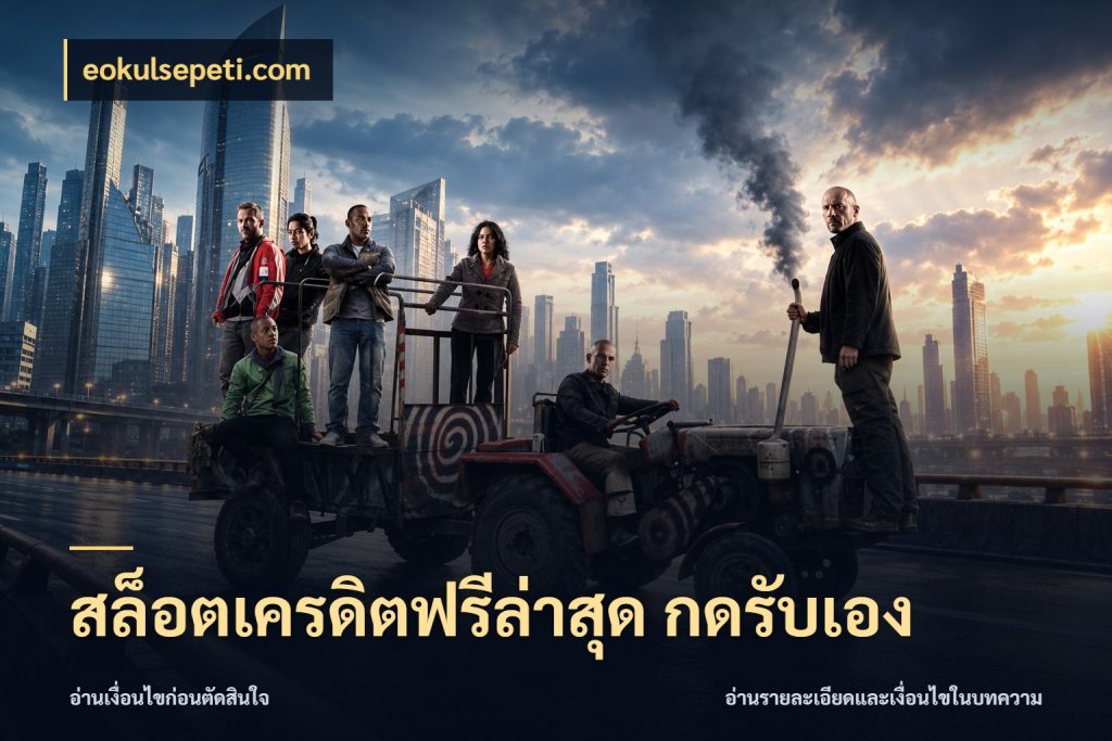 สล็อตเครดิตฟรีล่าสุด กดรับเอง eokulsepeti.com เครดิตฟรีกับจังหวะลุ้นที่คุณเลือก