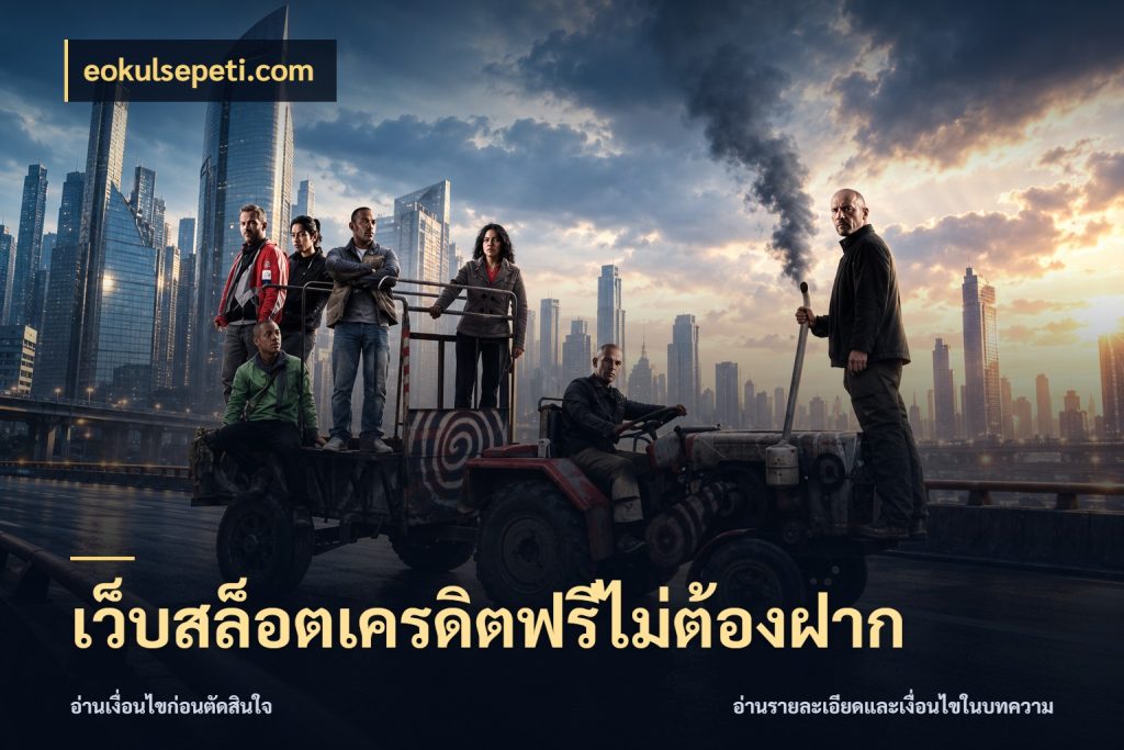 เว็บสล็อตเครดิตฟรีไม่ต้องฝาก รู้จักยอดและขอบเขตของเครดิตฟรี สไตล์ eokulsepeti.com