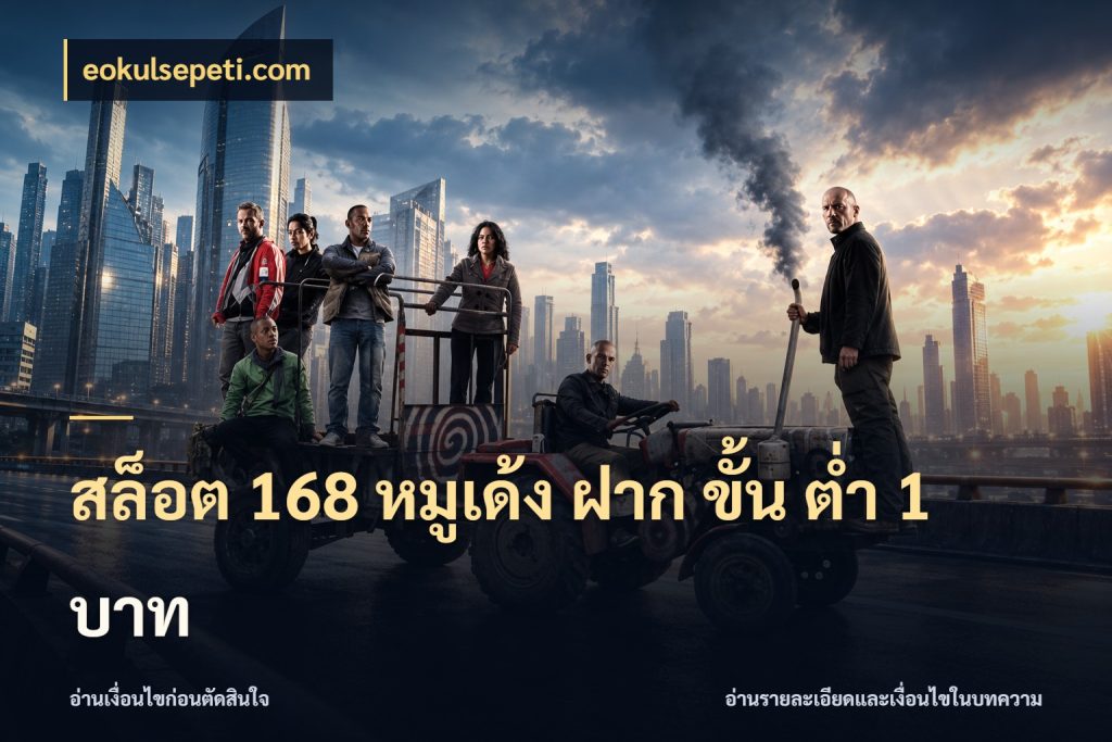 สล็อต 168 หมูเด้ง ฝาก ขั้น ต่ำ 1 บาท สายทุนน้อยเลือกความสนุกให้พอดี ในมุม eokulsepeti.com