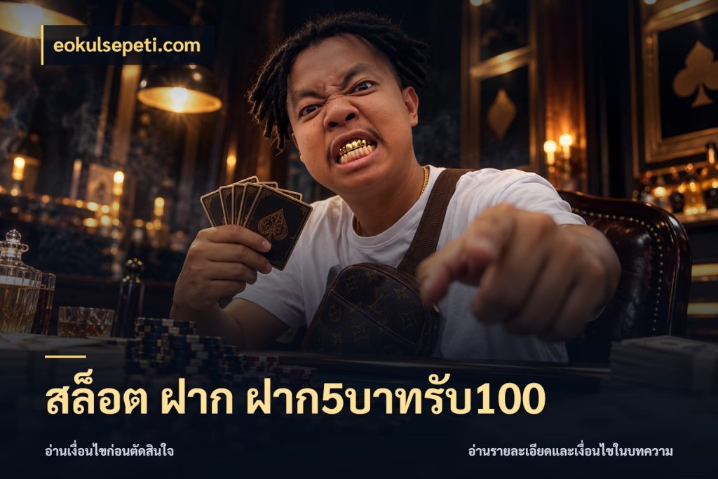 สล็อต ฝาก ฝาก5บาทรับ100 eokulsepeti.com จุดเด่นของเครดิตที่คนชอบเกมอยากรู้