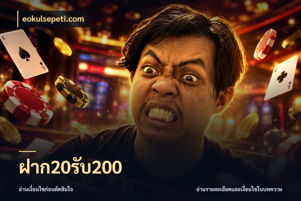 ฝาก20รับ200 eokulsepeti.com สนุกกับตัวเลือกโปรในสไตล์ของคุณ