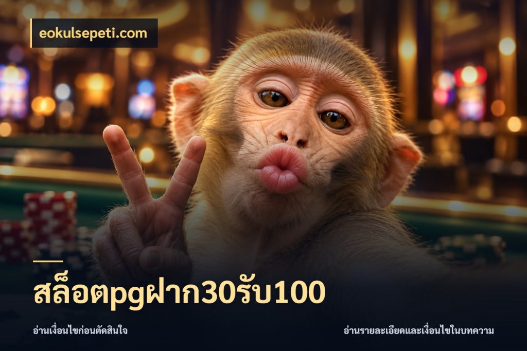 สล็อตpgฝาก30รับ100 จับคู่โบนัสกับสไตล์เกมที่ชอบ ในมุม eokulsepeti.com
