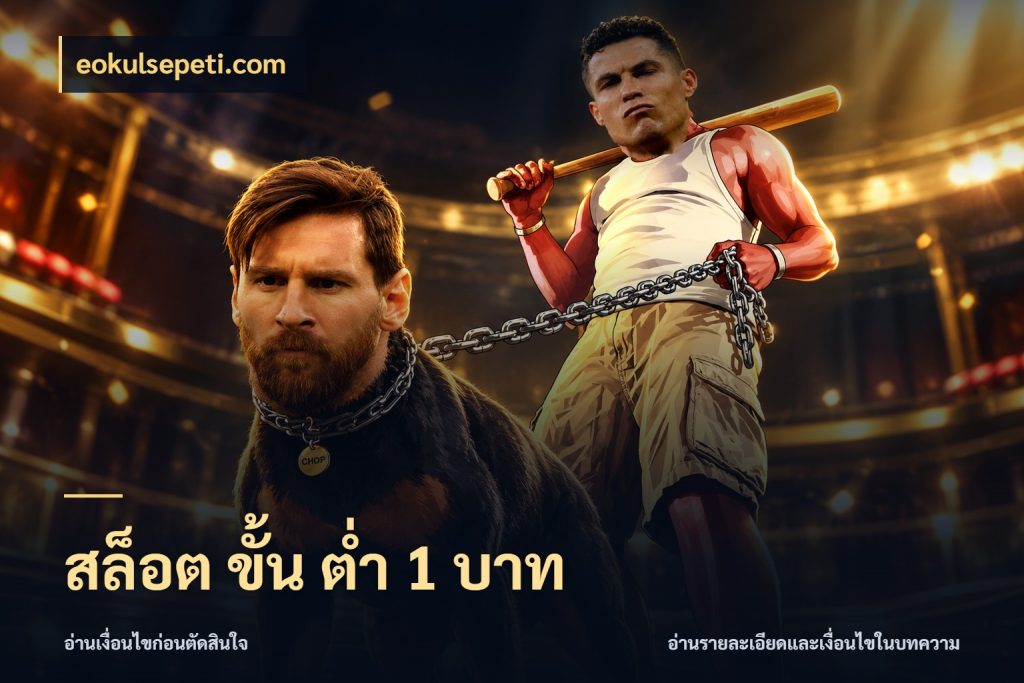 สล็อต ขั้น ต่ํา 1 บาท เกมที่ชอบในขอบเขตเงินของตัวเอง กับ eokulsepeti.com
