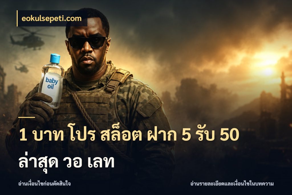 1 บาท โปร สล็อต ฝาก 5 รับ 50 ล่าสุด วอ เลท eokulsepeti.com สายโบนัสเลือกจังหวะสนุกได้อย่างไร