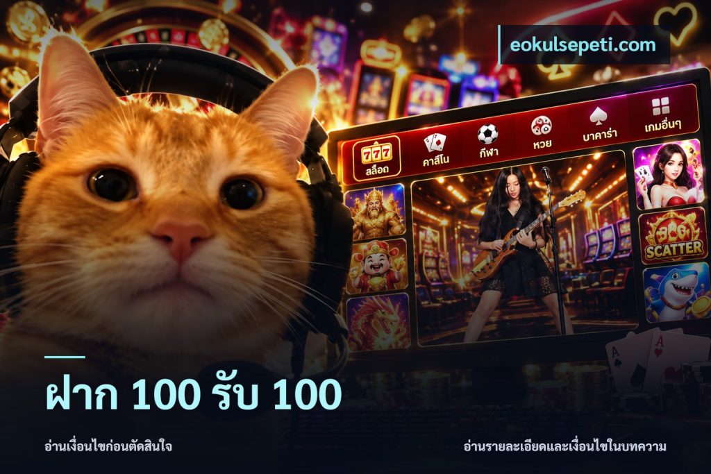 ฝาก 100 รับ 100