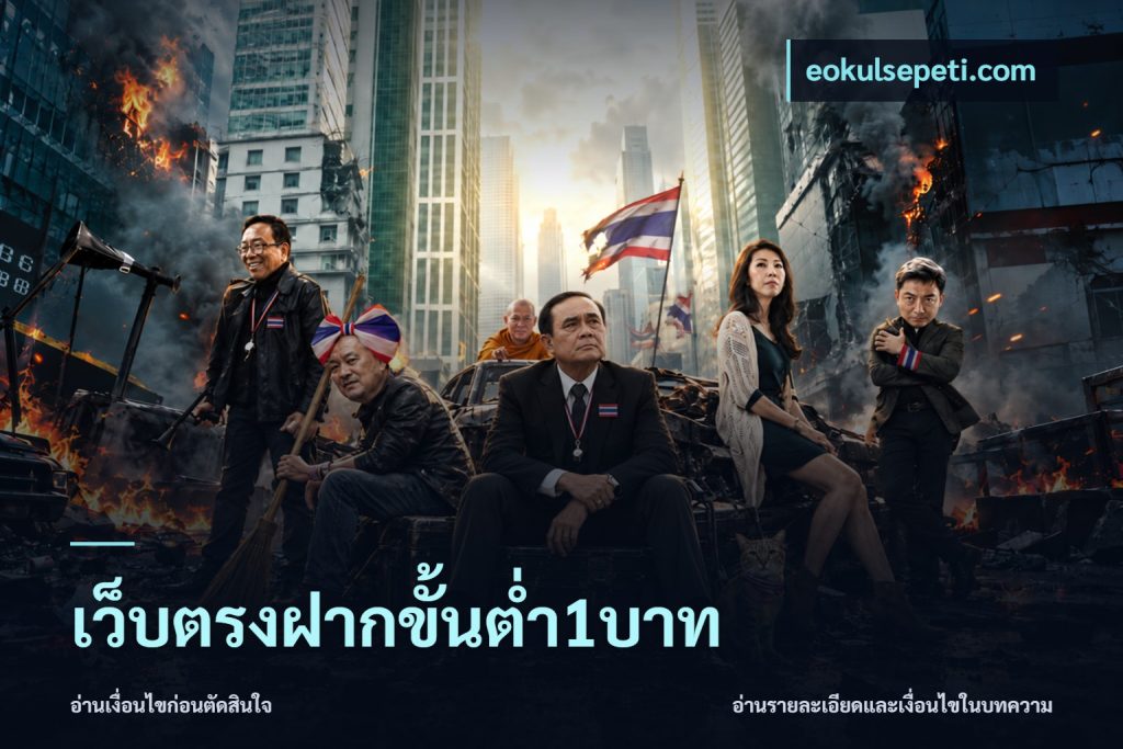 เว็บตรงฝากขั้นต่ำ1บาท
