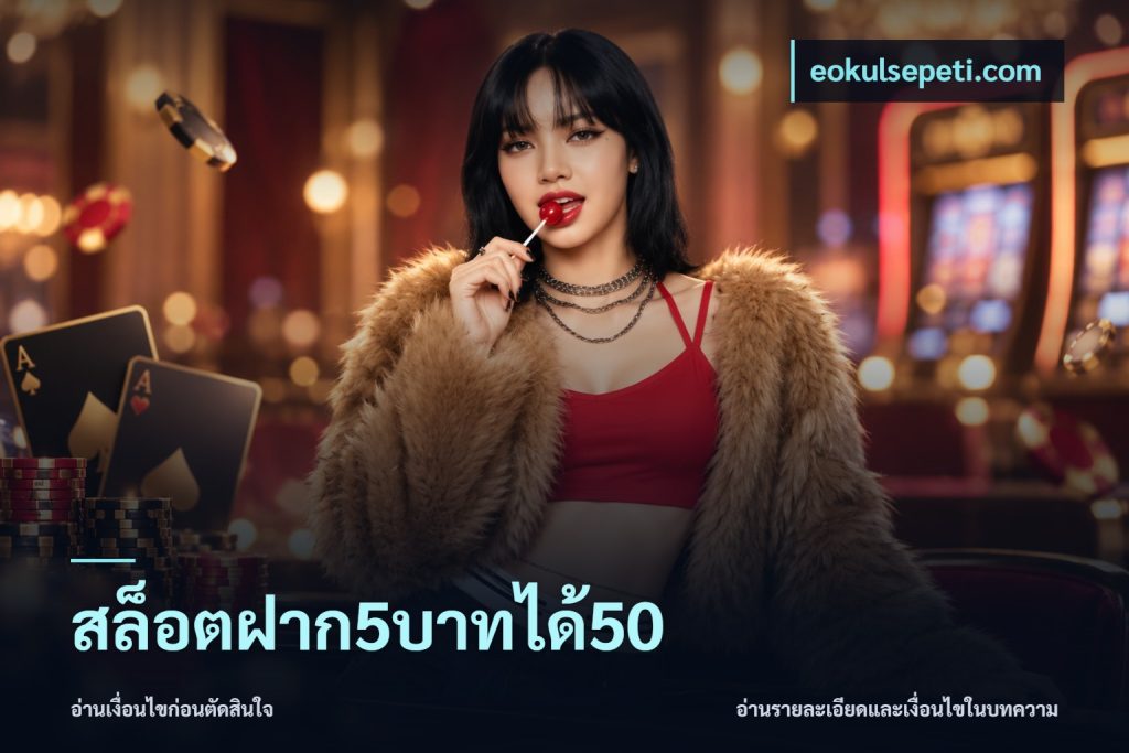 สล็อตฝาก5บาทได้50