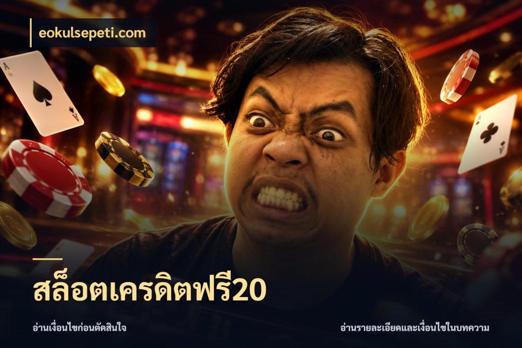สล็อตเครดิตฟรี20 จับมุมเด่นของเครดิตฟรีให้ตรงใจ สไตล์ eokulsepeti.com