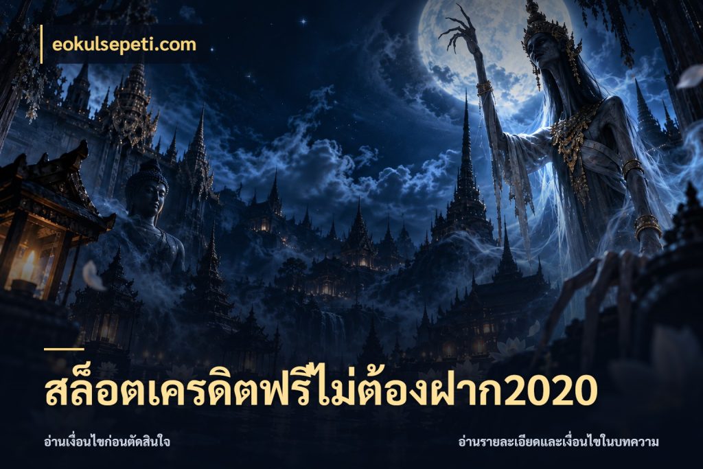สล็อตเครดิตฟรีไม่ต้องฝาก2020 จากชื่อเครดิตฟรีสู่ความสนุกที่เข้าใจได้ กับ eokulsepeti.com