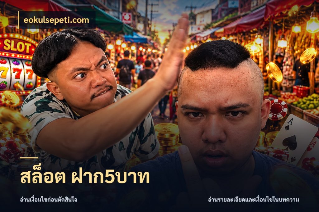 สล็อต ฝาก5บาท เงินตั้งต้นกับความสนุกที่คุณกำหนด ในมุม eokulsepeti.com