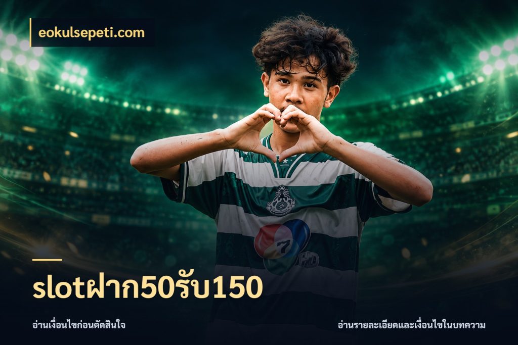 slotฝาก50รับ150 สนุกกับตัวเลือกโปรในสไตล์ของคุณ กับ eokulsepeti.com