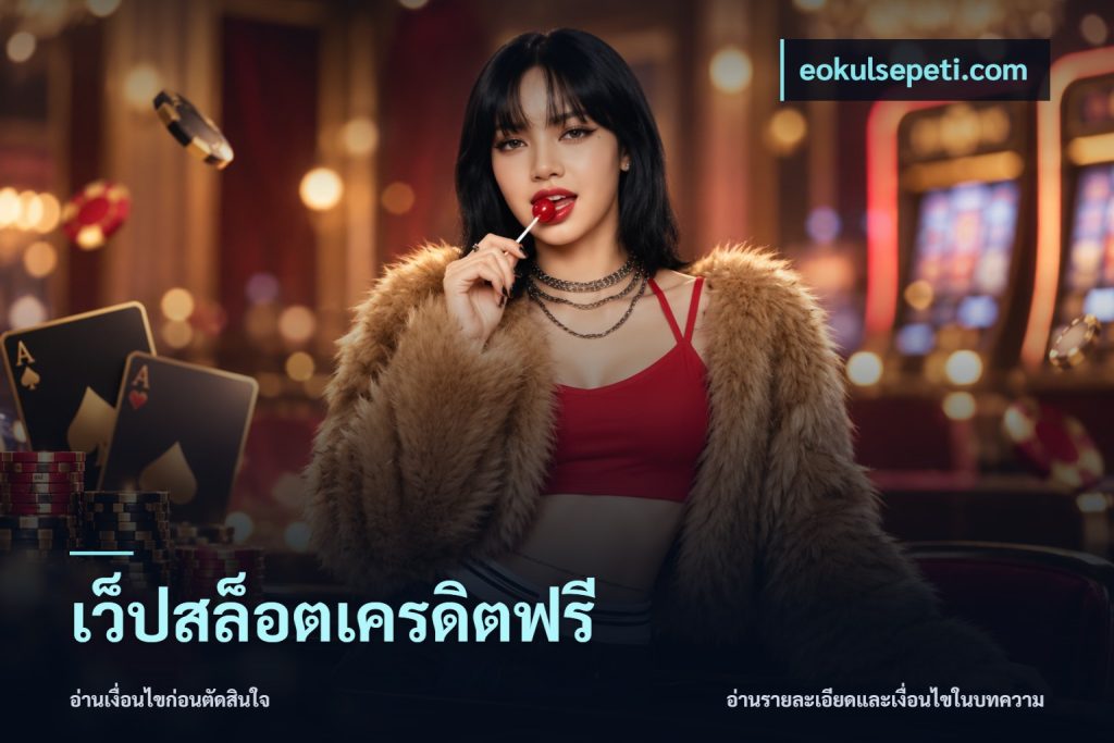 เว็ปสล็อตเครดิตฟรี