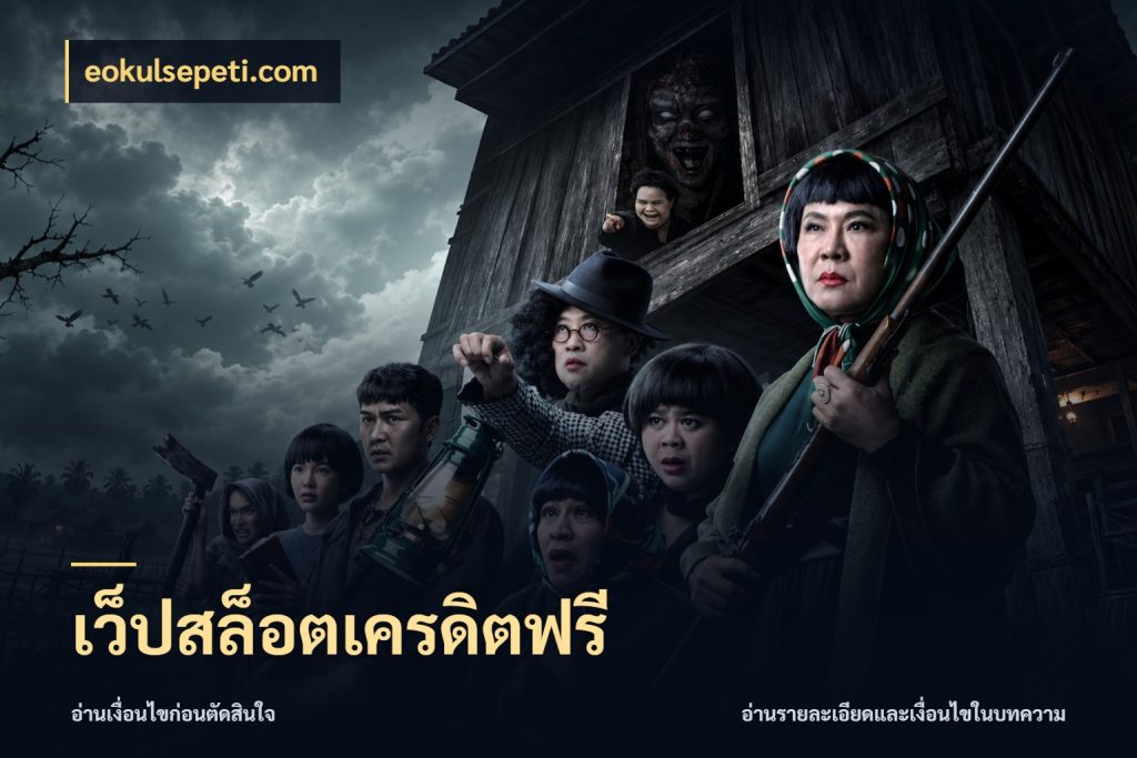 เว็ปสล็อตเครดิตฟรี สายโบนัสเลือกมุมเครดิตให้ตรงสไตล์ กับ eokulsepeti.com