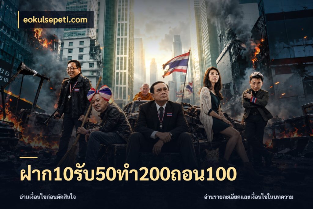 ฝาก10รับ50ทํา200ถอน100 เปิดมุมโปรให้เข้ากับเกมแนวโปรด สไตล์ eokulsepeti.com