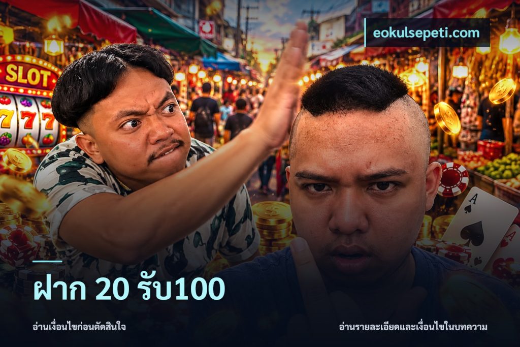 ฝาก 20 รับ100