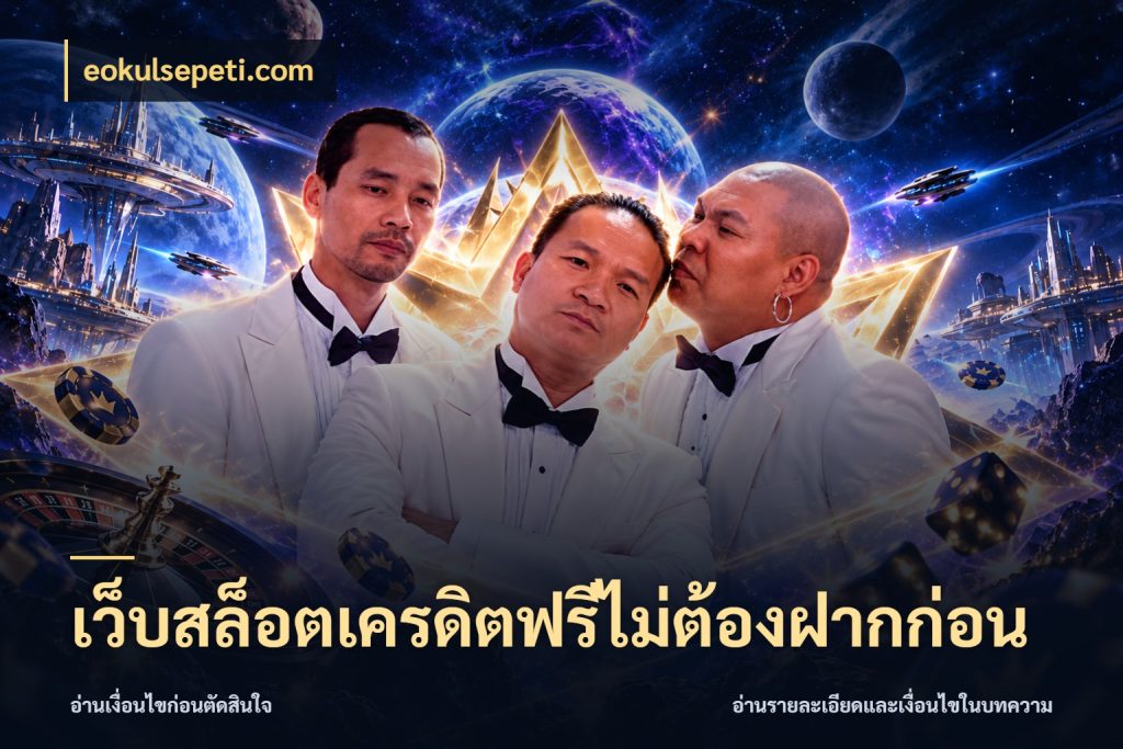 เว็บสล็อตเครดิตฟรีไม่ต้องฝากก่อน eokulsepeti.com เครดิตฟรีกับจังหวะลุ้นที่คุณเลือก