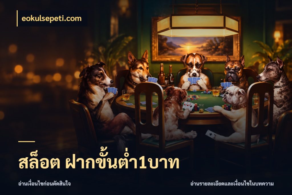 สล็อต ฝากขั้นต่ำ1บาท eokulsepeti.com จำนวนเริ่มต้นกับรายละเอียดที่สายเกมสนใจ