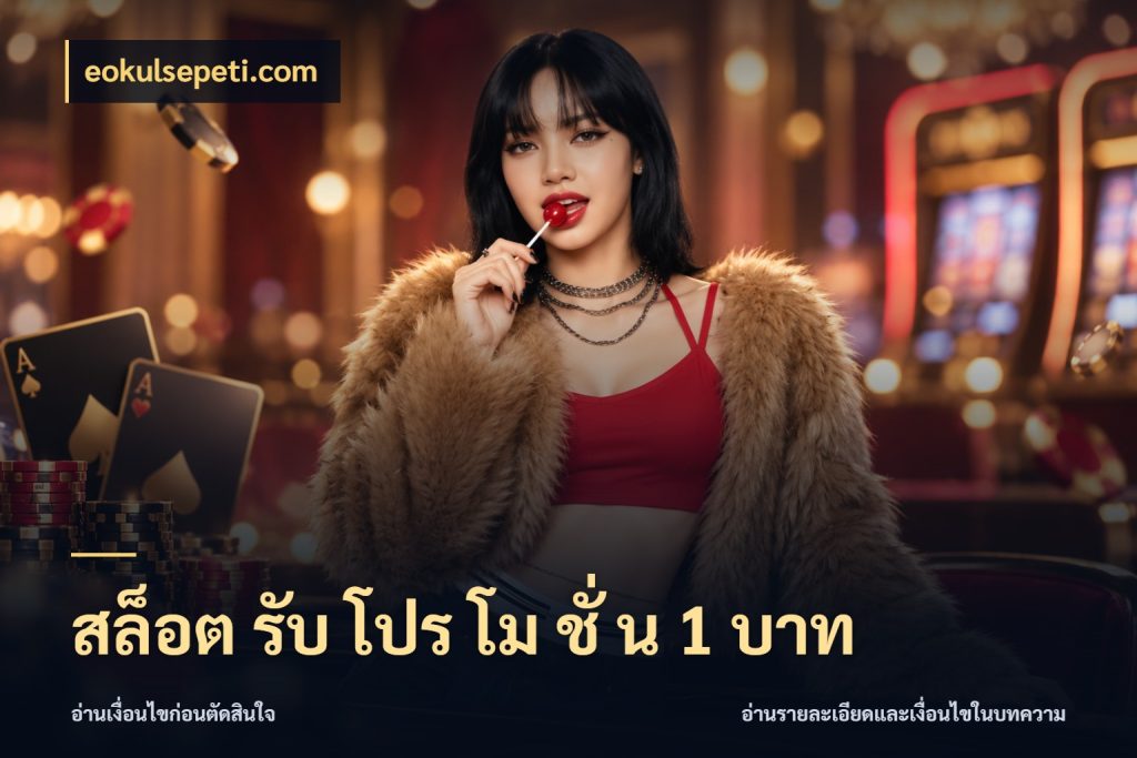 สล็อต รับ โปร โม ชั่ น 1 บาท เงินตั้งต้นกับความสนุกที่คุณกำหนด กับ eokulsepeti.com