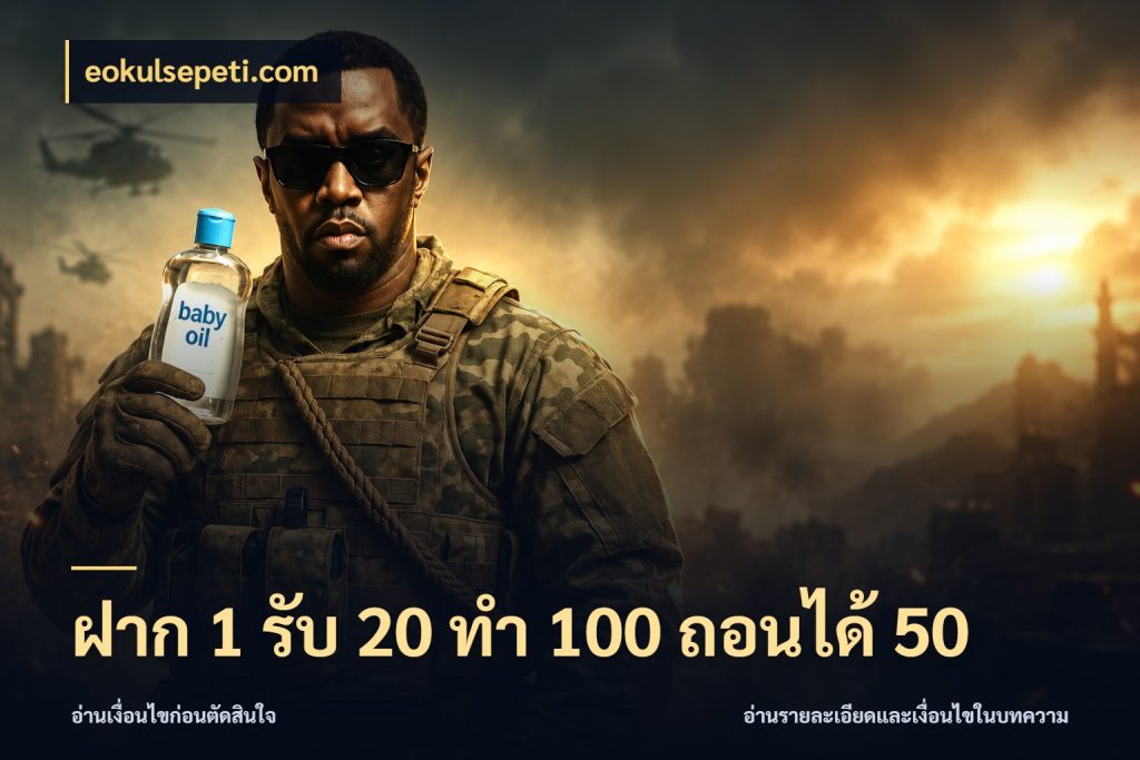 ฝาก 1 รับ 20 ทำ 100 ถอนได้ 50 สนุกกับตัวเลือกโปรในสไตล์ของคุณ สไตล์ eokulsepeti.com
