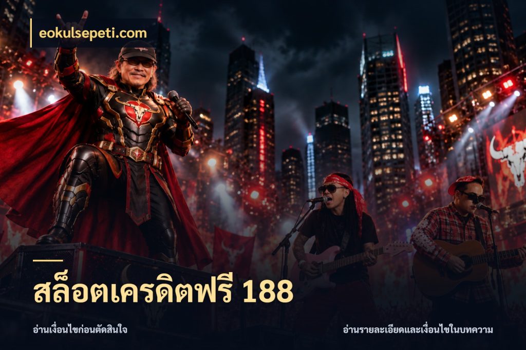 สล็อตเครดิตฟรี 188 สายโบนัสเลือกมุมเครดิตให้ตรงสไตล์ สไตล์ eokulsepeti.com