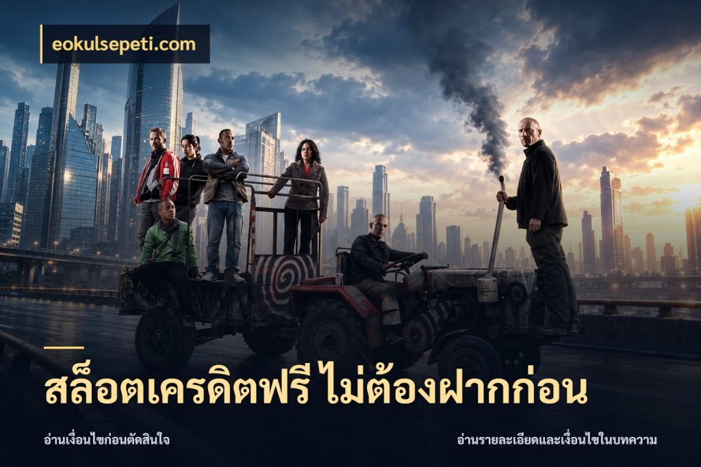 สล็อตเครดิตฟรี ไม่ต้องฝากก่อน เครดิตฟรีกับจังหวะลุ้นที่คุณเลือก กับ eokulsepeti.com