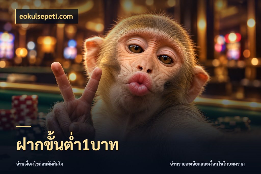 ฝากขั้นต่ำ1บาท เงินตั้งต้นกับความสนุกที่คุณกำหนด สไตล์ eokulsepeti.com