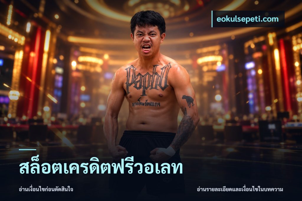 สล็อตเครดิตฟรีวอเลท