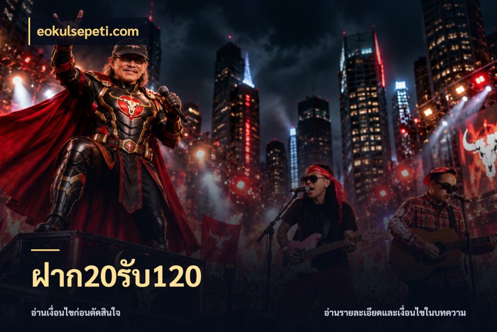ฝาก20รับ120 เครดิตกับรูปแบบโปรที่ตรงใจ กับ eokulsepeti.com