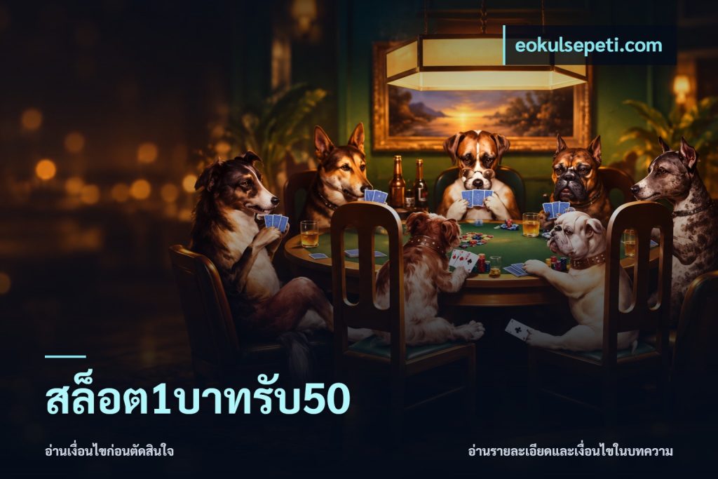 สล็อต1บาทรับ50