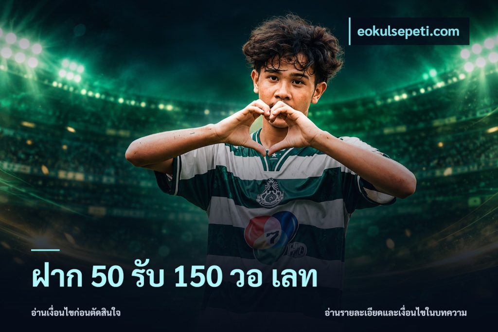 ฝาก 50 รับ 150 วอ เลท
