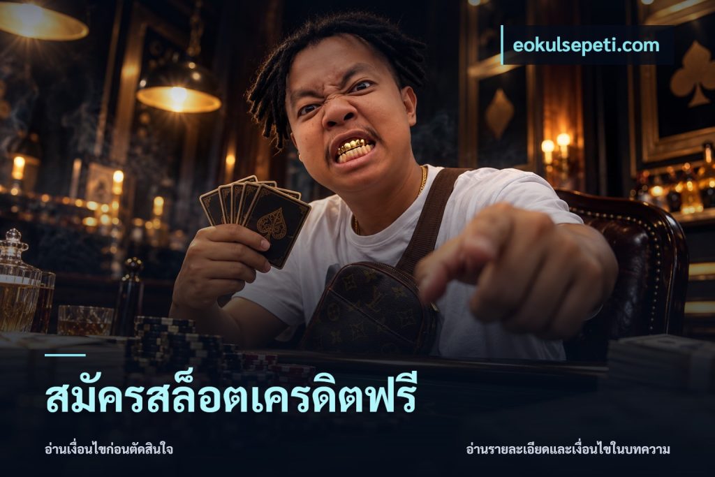 สมัครสล็อตเครดิตฟรี
