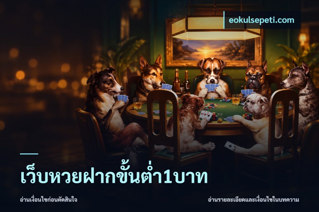 เว็บหวยฝากขั้นต่ำ1บาท