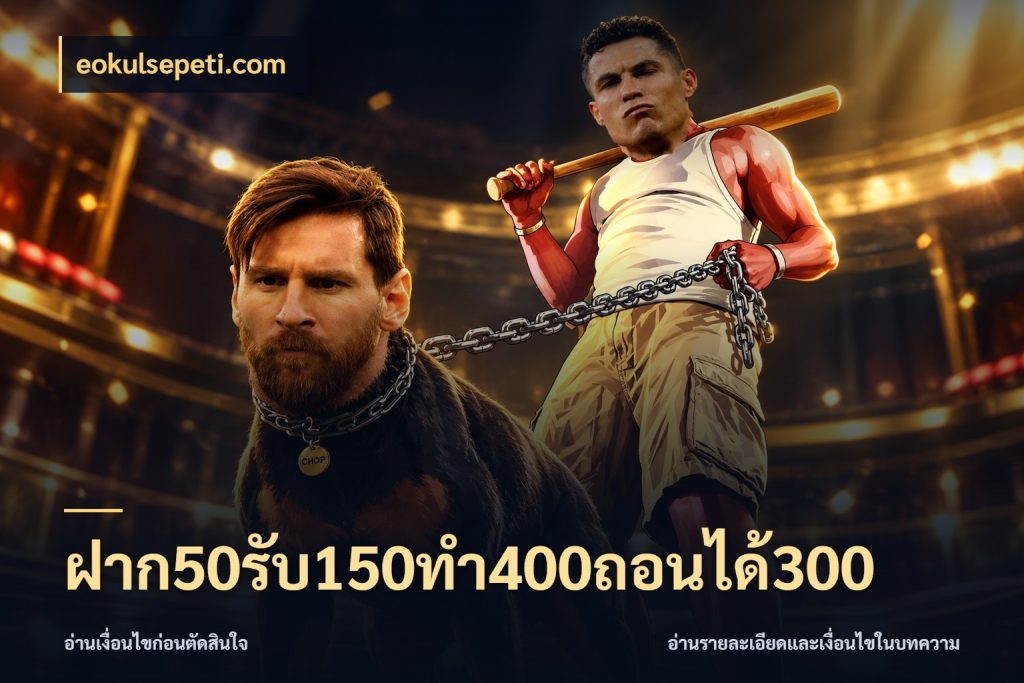 ฝาก50รับ150ทํา400ถอนได้300 eokulsepeti.com ยอดฝากและยอดรับในมุมของคนชอบลุ้น