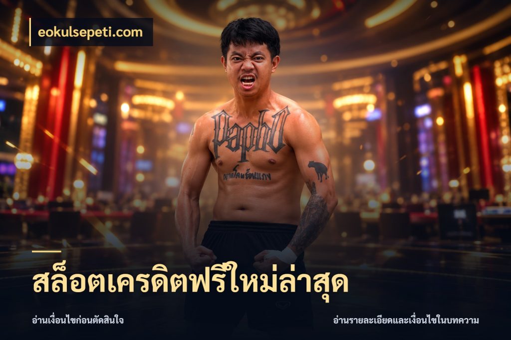 สล็อตเครดิตฟรีใหม่ล่าสุด รู้จักยอดและขอบเขตของเครดิตฟรี กับ eokulsepeti.com