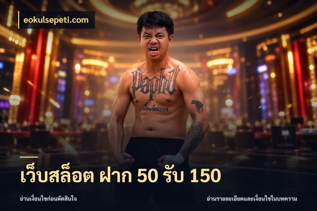 เว็บสล็อต ฝาก 50 รับ 150 รูปแบบโบนัสกับสิทธิ์ของสายเกม สไตล์ eokulsepeti.com