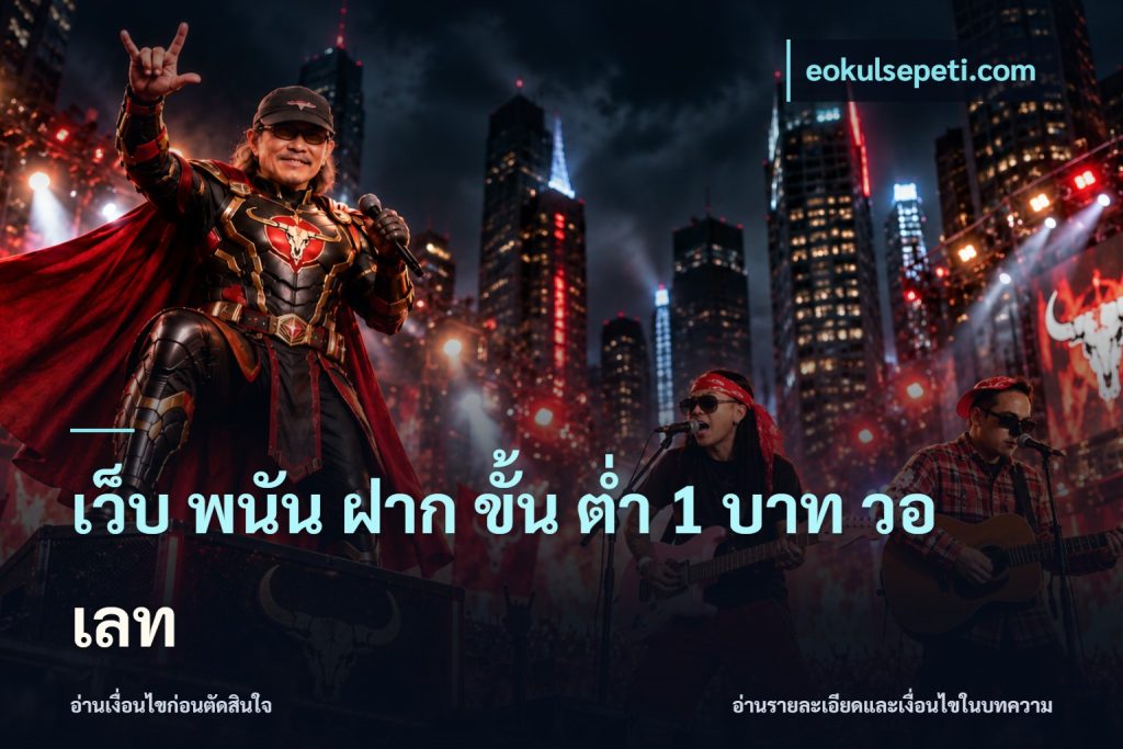 เว็บ พนัน ฝาก ขั้น ต่ำ 1 บาท วอ เลท